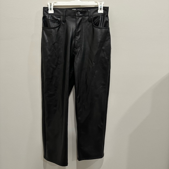 Abercrombie Leather Pants - Picture 3 of 4